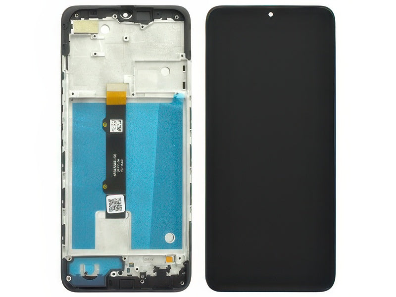 Lcd + Touchscreen + Frame Nero per Motorola Moto G50 4G