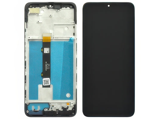Lcd + Touchscreen + Frame Nero per Motorola Moto G50 4G