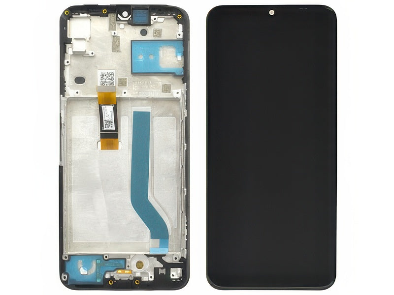 Lcd + Touch Screen + Frame Nero per Motorola Moto G50 5G