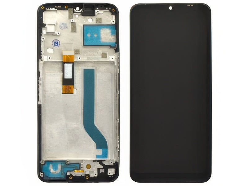 Lcd + Touchscreen + Frame Nero per Motorola Moto G50 5G