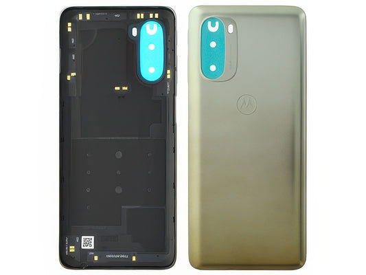 Cover Batteria + Tasti Laterali Bright Argento per Motorola Moto G51 5G