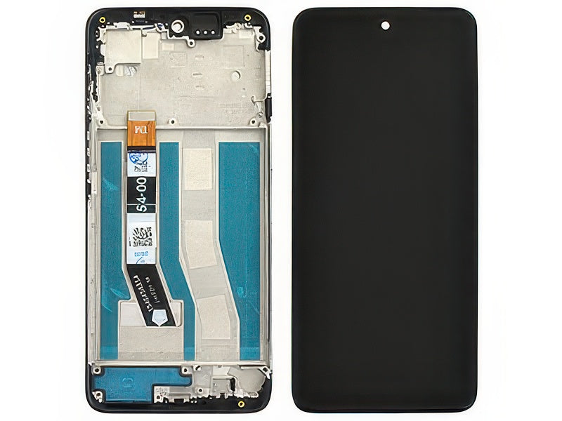 Lcd + Touch Screen + Frame Nero per Motorola Moto G55 5G - Compatibile
