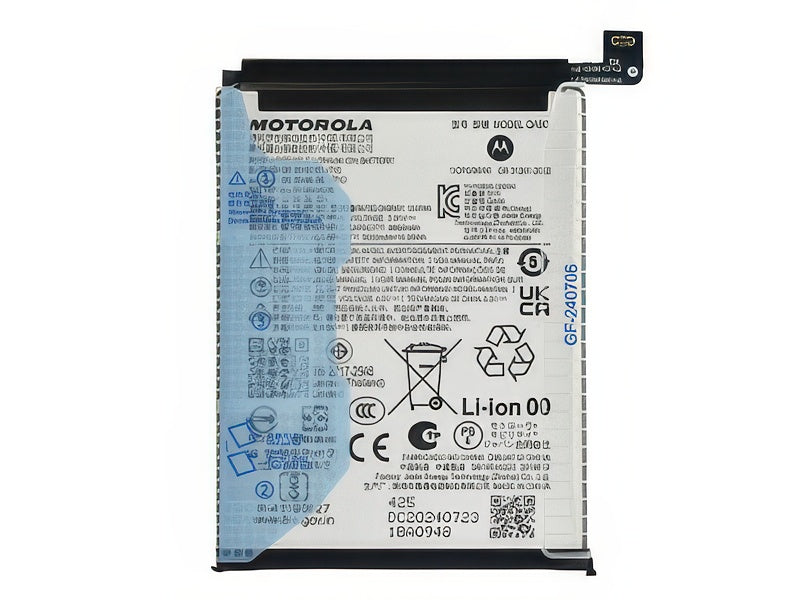 QA50 Batteria 5000 mAh + Adesivo per Motorola Moto G55 5G