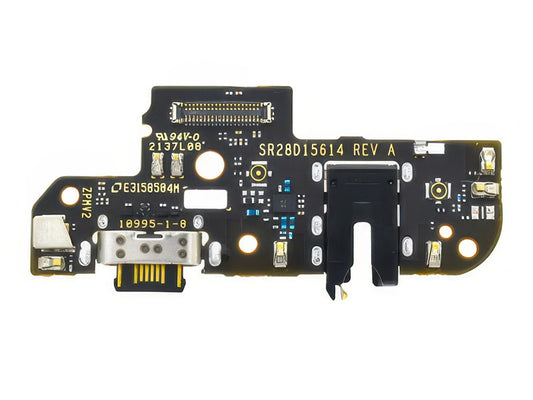 Sub Board + Plug In + Microfono + Jack Audio per Motorola Moto G71 5G