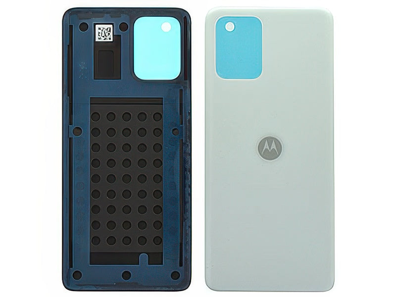 Cover Batteria + Adesivo Lucent Bianco per Motorola Moto G73