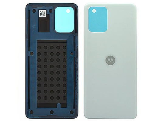 Cover Batteria + Adesivo Lucent Bianco per Motorola Moto G73