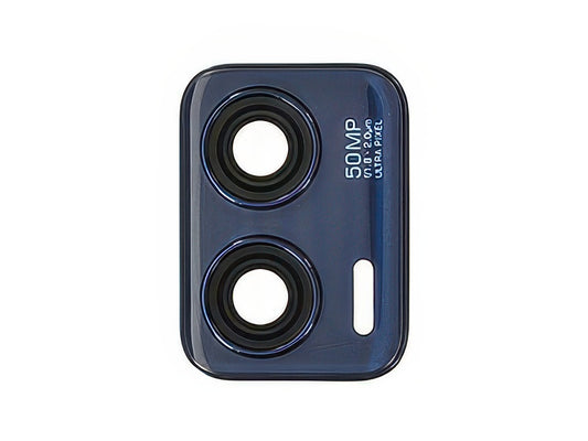 Cover Camera + Vetrino Midnight Blu per Motorola Moto G73