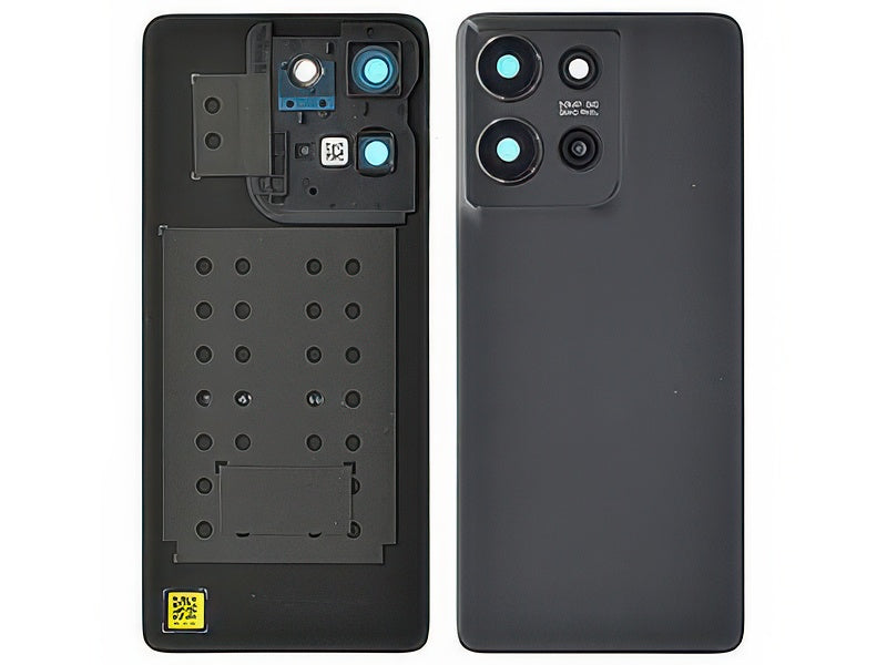 Cover Batteria + Vetrino Camera Charcoal Grigio per Motorola Moto G75 5G