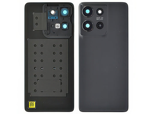Cover Batteria + Vetrino Camera Charcoal Grigio per Motorola Moto G75 5G