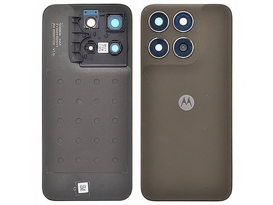 Cover Batteria + Vetrino Camera Nero Olive per Motorola Moto G77 5G
