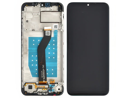 Lcd + Touch Screen + Frame Nero per Motorola Moto G8 Power Lite