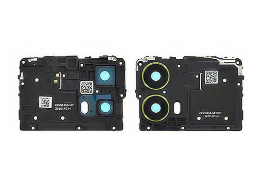 Cover Posteriore Interna + Vetrino Camera + Antenna NFC Olive Verde per Motorola Moto G85 5G