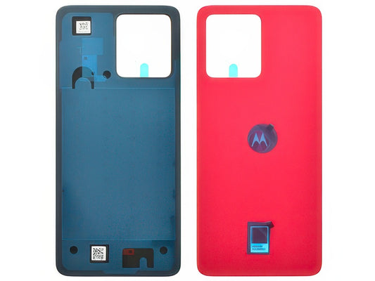 Cover Batteria + Adesivi Viva Magenta per Motorola Moto G84 5G