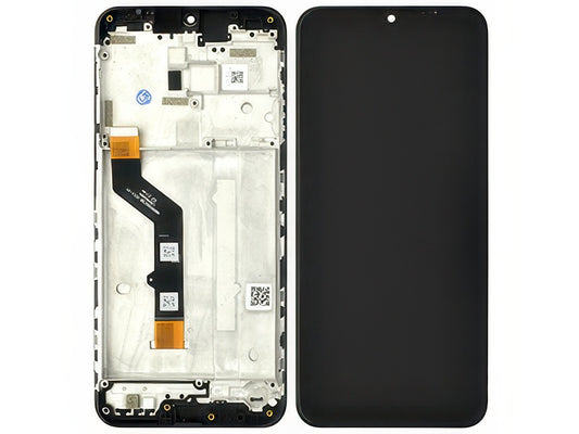 Lcd + Touchscreen + Frame Nero per Motorola Moto G9 Play