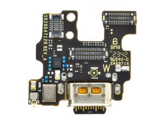 Sub Board + Plug In + Microfono per Motorola Edge 30 Ultra - Originale Service Pack