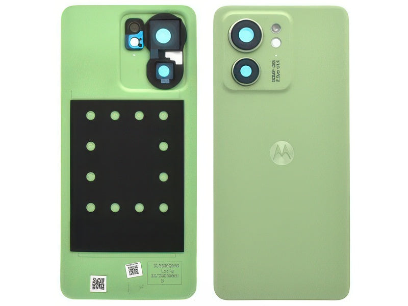 Cover Batteria + Vetrino Camere Nebula Verde per Motorola Edge 40