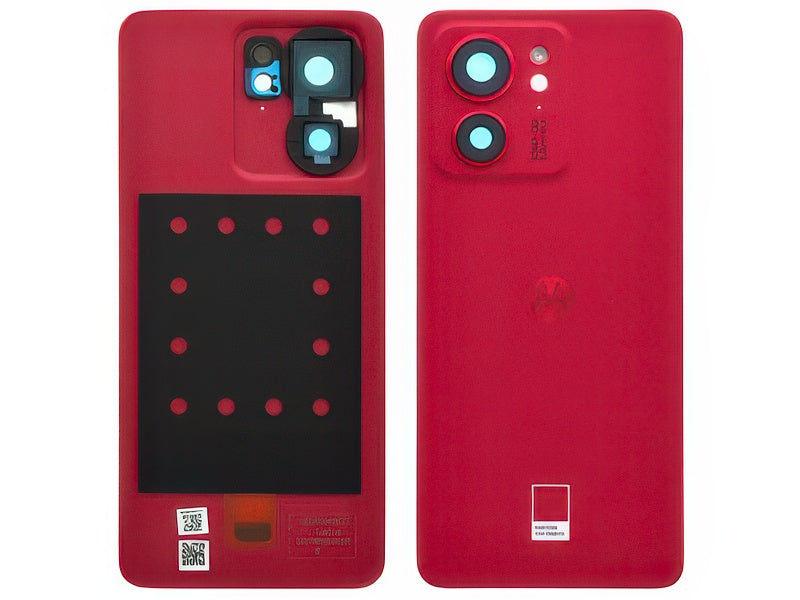 Cover Batteria + Vetrino Camere Viva Magenta per Motorola Edge 40