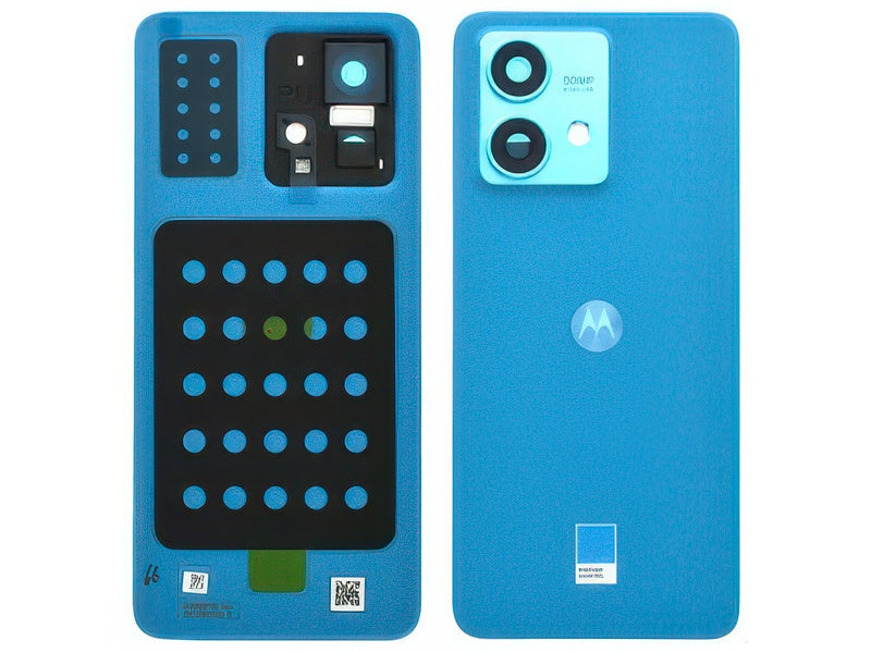 Cover Batteria + Vetrino Camere Caneel Bay per Motorola Edge 40 Neo