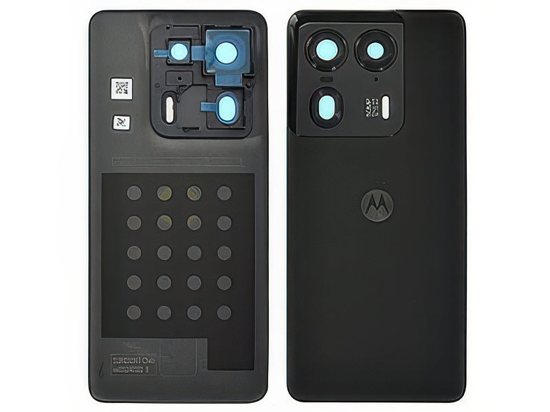 Cover Batteria + Vetrino Camere Forest Grigio per Motorola Edge 50 Ultra