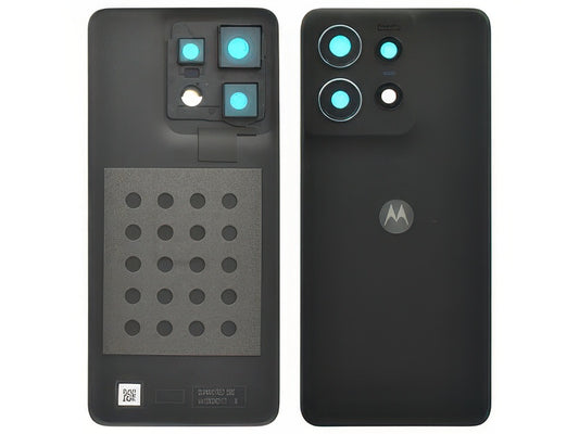 Cover Batteria + Vetrino Camere Nero Beauty per Motorola Edge 50 Pro