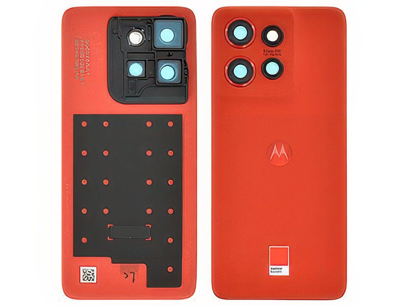 Cover Batteria + Vetrino Camere Poinciana per Motorola Edge 50 Neo