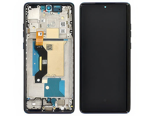 Lcd + Touch Screen + Frame + Tasti Laterali Gibraltar per Motorola Edge 60