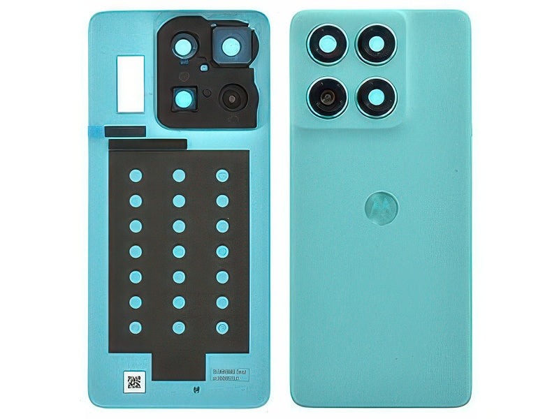 Cover Batteria + Vetrino Camere Amazonite per Motorola Edge 60 Fusion