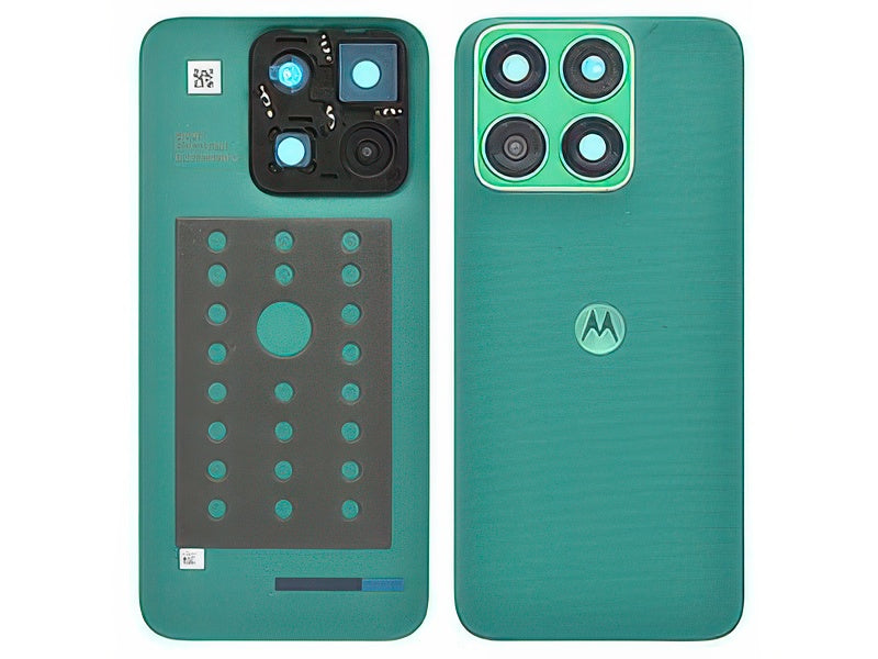 Cover Batteria + Vetrino Camera Sporting Verde per Motorola Edge 70 Fusion XT2605-1