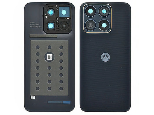 Cover Batteria + Vetrino Camere Silhouette per Motorola Edge 70 Fusion XT2605-1