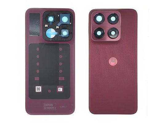 Cover Batteria + Vetrino Camere Zinfandel per Motorola Edge 70 Pro 5G
