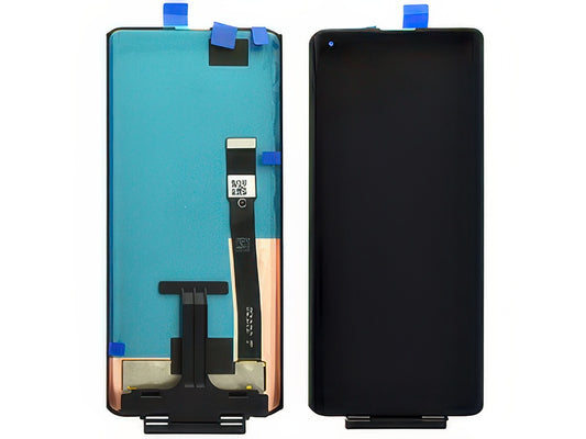 Lcd + Touchscreen Nero per Motorola Edge+