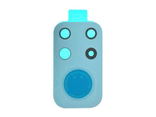 Vetrino Camera Posteriore Electric Grigio per Motorola One Zoom