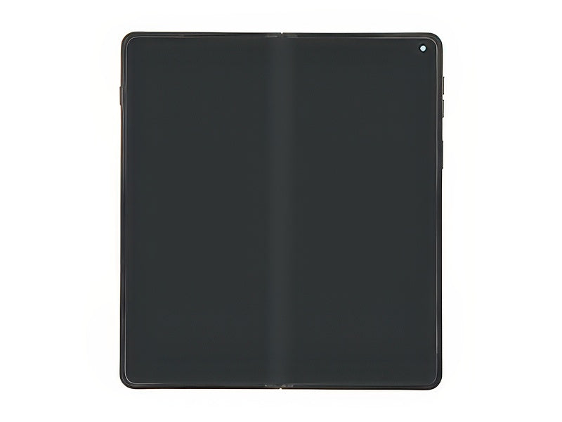 Lcd + Touch Screen + Frame + Tasti Laterali Blackened Blu per Motorola Razr Fold