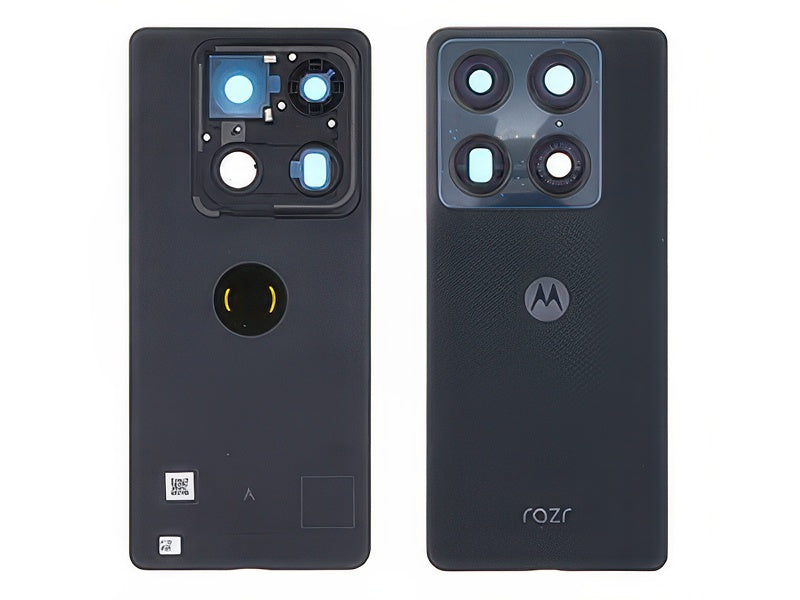 Cover Batteria + Vetrino Camera Blackened Blu per Motorola Razr Fold