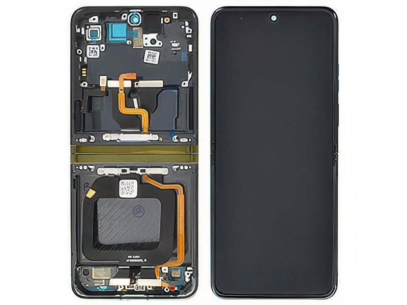 Lcd + Touch Screen + Frame Infinite Nero per Motorola Razr 40 Ultra