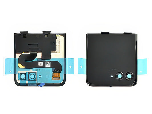 Lcd Esterno + Cover Superiore Nero per Motorola Razr 50