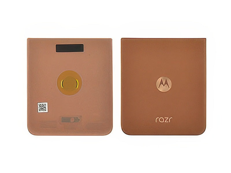 Cover Batteria Inferiore Mocha Mousse per Motorola Razr 50 Ultra