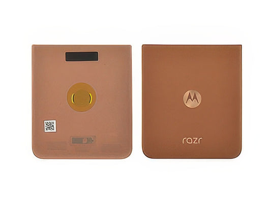 Cover Batteria Inferiore Mocha Mousse per Motorola Razr 50 Ultra