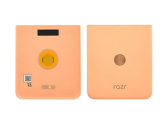 Cover Batteria Inferiore Peach Fuzz per Motorola Razr 50 Ultra