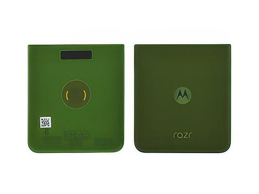 Cover Batteria Inferiore Spring Verde per Motorola Razr 50 Ultra
