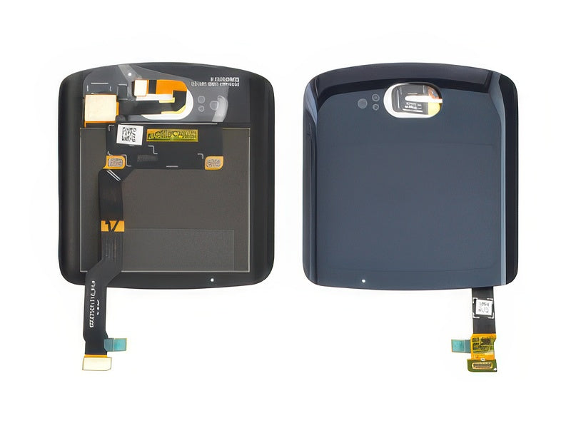 Lcd Esterno + Cover Superiore Polished Graphite per Motorola Razr 5G 2020