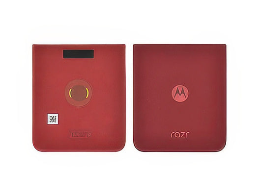 Cover Batteria Inferiore Rio Rosso per Motorola Razr 60 Ultra