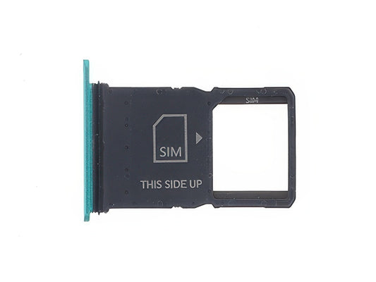 Sportello Dual Sim Card Sporting Verde per Motorola Razr 70