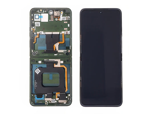 Lcd + Touch Screen + Frame + Tasti Laterali Mountain View per Motorola Razr 70 Plus