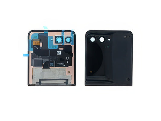 Lcd Esterno + Cover Superiore Nero per Motorola Razr 70 Plus