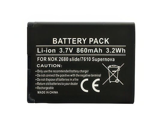 Batteria Litio 650 mAh slim per Nokia 7020