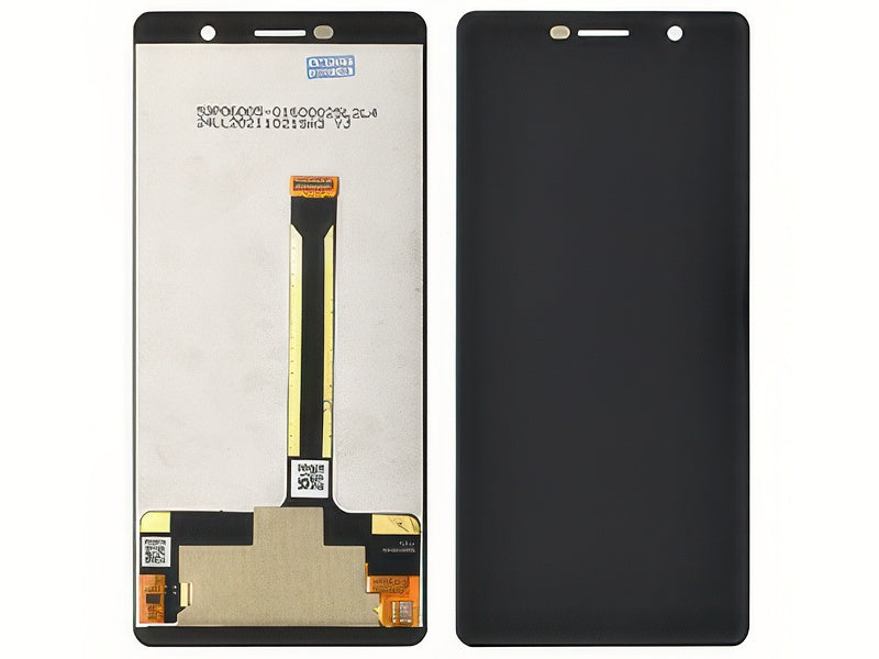 Lcd + Touchscreen Nero per Nokia 7 Plus