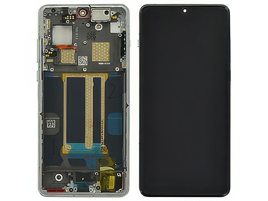 Lcd + Touch Screen + Frame + Tasti Laterali Arctic Dawn per OnePlus 13 5G