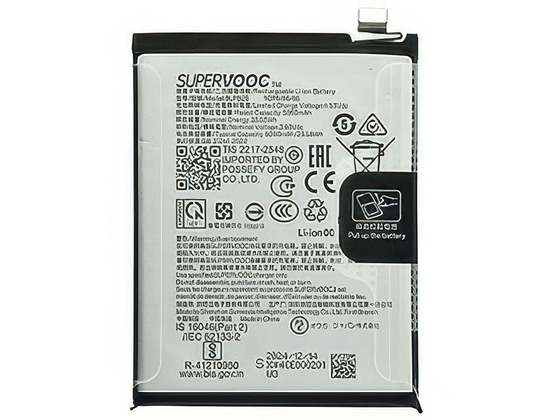 BLPB25 Batteria 6000 mAh Li-Ion + Adesivo per OnePlus 13R 5G