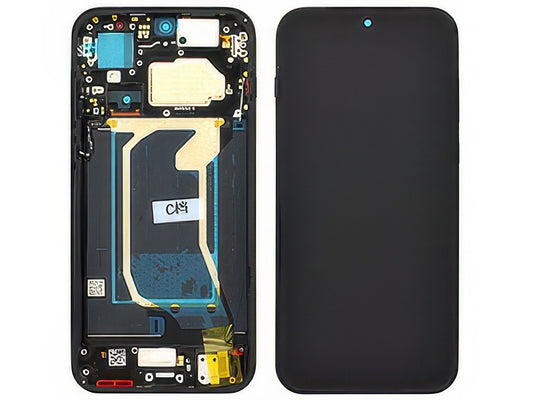 Lcd + Touch Screen + Frame + Tasti Laterali Infinite Nero per OnePlus 15 5G